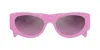 Gucci Interlocking G Cat-eye Plastic Sunglasses In Pink