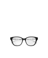 Gucci Eyewear Embellished Square Frame Glasses In Black