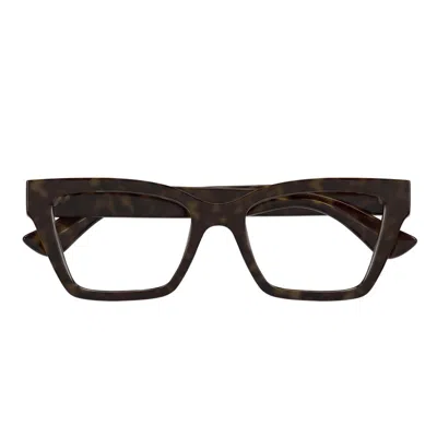 Gucci Eyewear Eyeglass In Brown