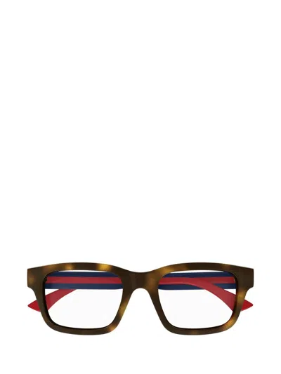 Gucci Eyewear Eyeglasses In Brown