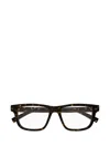 Gucci Eyewear Rectangular Frame Glasses In Black