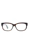 Gucci Eyewear Rectangular Frame Glasses In Brown