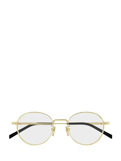 Gucci Eyewear Eyeglasses In Gold