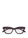 Gucci Eyewear Cat-eye Frame Glasses In Purple