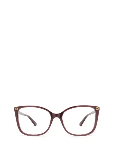 Gucci Cat-eye Optical Glasses In Red