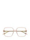 Gucci Square-frame Glasses In Brown