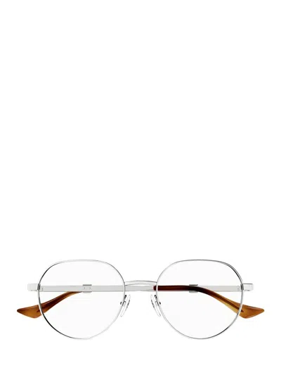 Gucci Eyewear Eyeglasses In Metallic