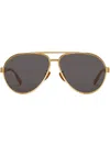 Gucci Eyewear Sunglasses In Grey