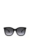 Gucci Womens Black Gg1071s Square-frame Acetate Sunglasses In Black