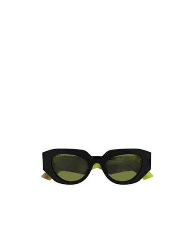 Gucci Eyewear Geometric Frame Sunglasses In Multi
