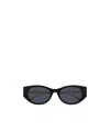 Gucci Eyewear Low Nose Bridge Fit Sunglasses In Black