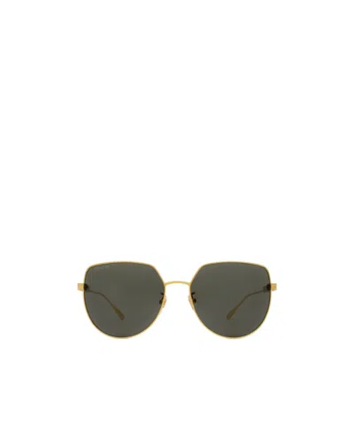 Gucci Eyewear Low Nose Bridge Fit Sunglasses In Black