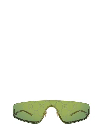 Gucci Eyewear Mask In Green