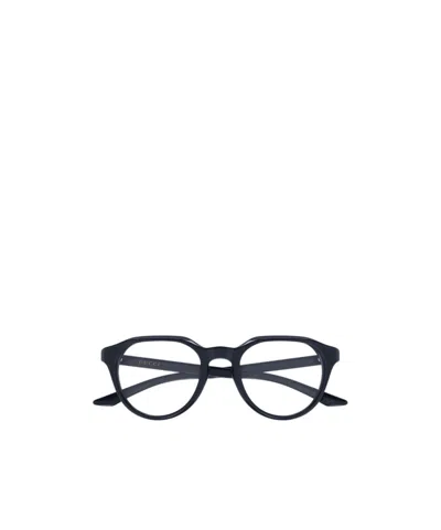 Gucci Eyewear Oval Frame Glasses In Black