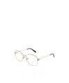 Gucci Geometric Flat Mirror In Nude