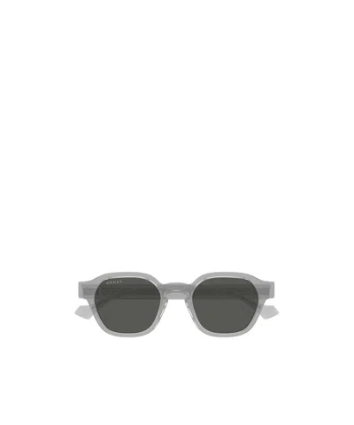 GUCCI GUCCI EYEWEAR SQUARE FRAME SUNGLASSES