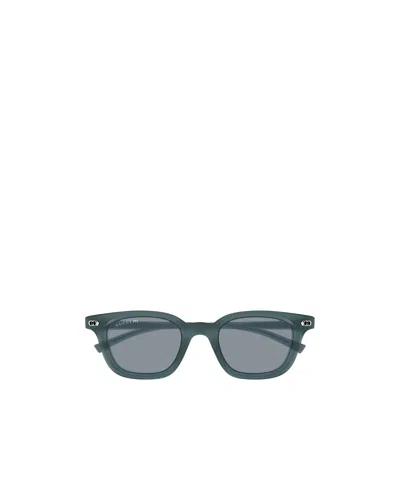 Gucci Eyewear Oval Frame Sunglasses In Green