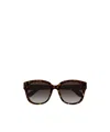 Gucci Eyewear Oversized-frame Sunglasses In Black