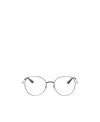 Gucci Eyewear Panthos Frame Glasses In Gray