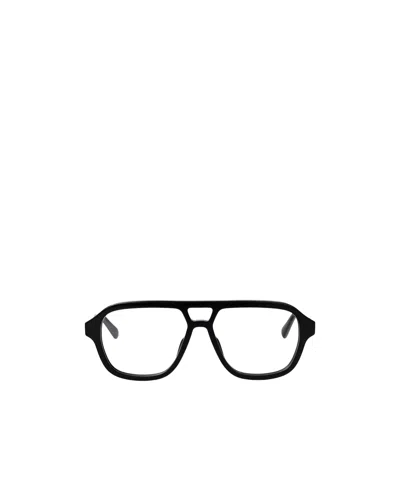 Gucci Havana-havana-transparent Acetate Glasses In Black