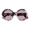 Gucci Gg1628s Round-frame Sunglasses In Pink
