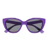 Gucci Cat-eye Frame Sunglasses In Purple