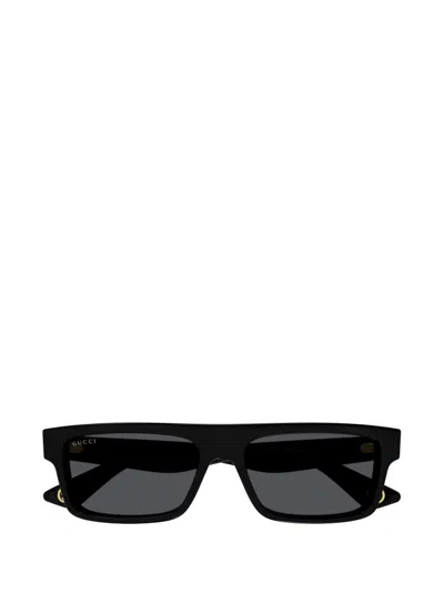 Gucci Eyewear Rectangle In Black