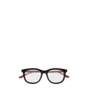 Gucci Eyewear Rectangle Frame Glasses In Black