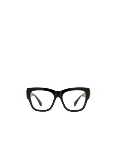 Gucci Eyewear Rectangle Frame Glasses In Black