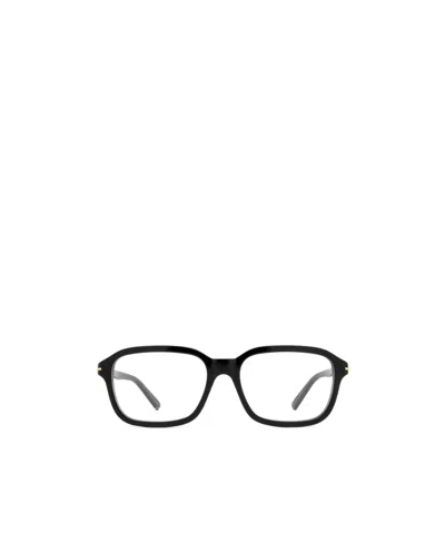 Gucci Eyewear Rectangle Frame Glasses In Black