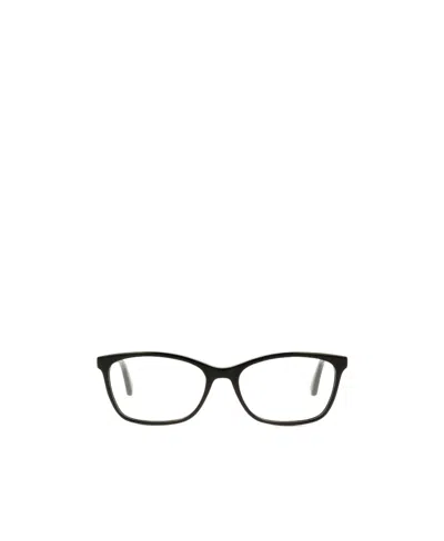 Gucci Eyewear Rectangle Frame Glasses In Black
