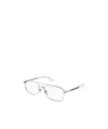 Gucci Eyewear Rectangle Frame Glasses In White