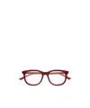 Gucci Geometric Frame Plain Mirror In Red