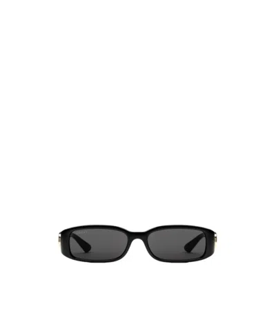 Gucci Eyewear Rectangle Frame Sunglasses In Black