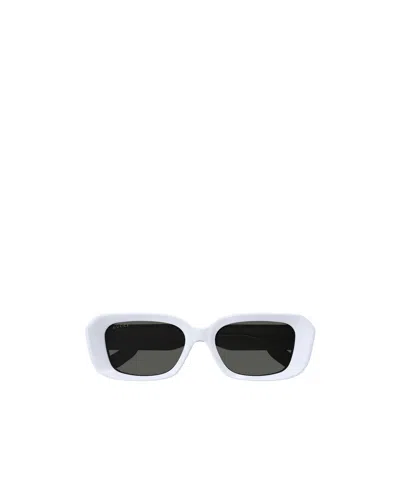 GUCCI GUCCI EYEWEAR RECTANGLE FRAME SUNGLASSES