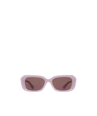 Gucci Eyewear Rectangle Frame Sunglasses In Brown
