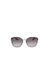 Gucci Eyewear Rectangle Frame Sunglasses In Gray