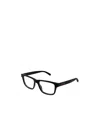 Gucci Eyewear Rectangular Frame Glasses In Black