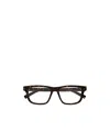 Gucci Eyewear Rectangular Frame Glasses In Black