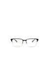 Gucci Eyewear Rectangular Frame Glasses In Black