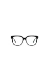 Gucci Eyewear Rectangular Frame Glasses In Black