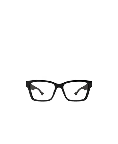 Gucci Eyewear Rectangular Frame Glasses In Black