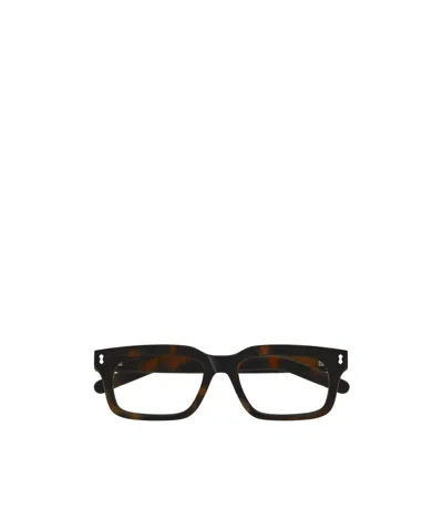 Gucci Eyewear Rectangular Frame Glasses In Black