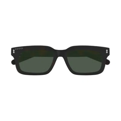 Gucci Gg1711s-002 Havana-havana-transparent In Brown
