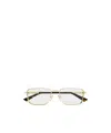 Gucci Eyewear Rectangular Frame Glasses In Brown
