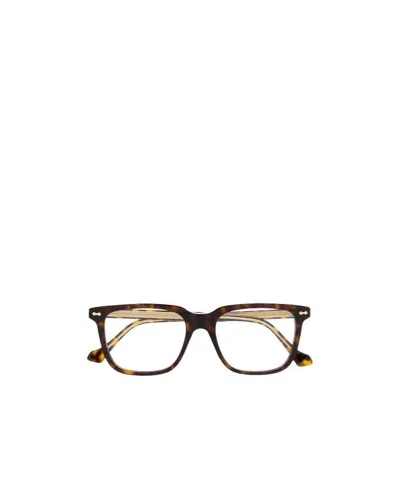 Gucci Eyewear Rectangular Frame Glasses In Multicolor