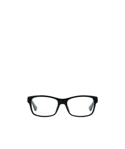 Gucci Eyewear Rectangular Frame Glasses In Black