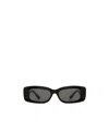 Gucci Eyewear Rectangular Frame Sunglases In Black