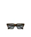 Gucci Eyewear Rectangular Frame Sunglasses In Black