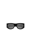 Gucci Eyewear Rectangular Frame Sunglasses In Black